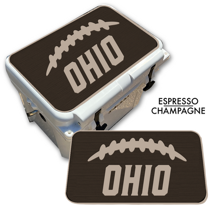 Ohio Football State Pride - Cooler Pad Top