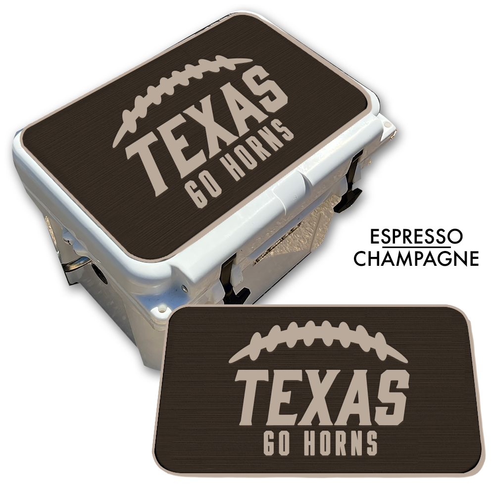 Texas Football State Pride - Cooler Pad Top