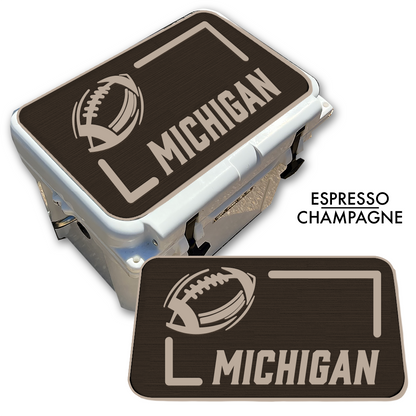 Michigan Football State Pride - Cooler Pad Top