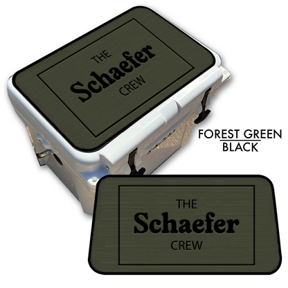 Custom Cooler Top Pad The Crew