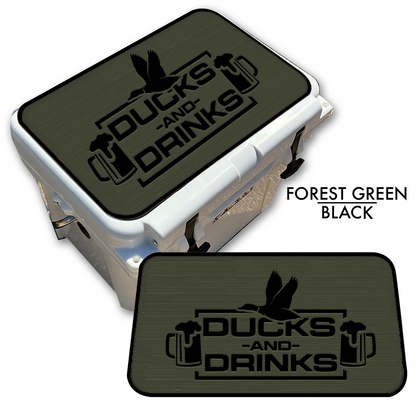 Ducks & Drinks - Cooler Pad Top