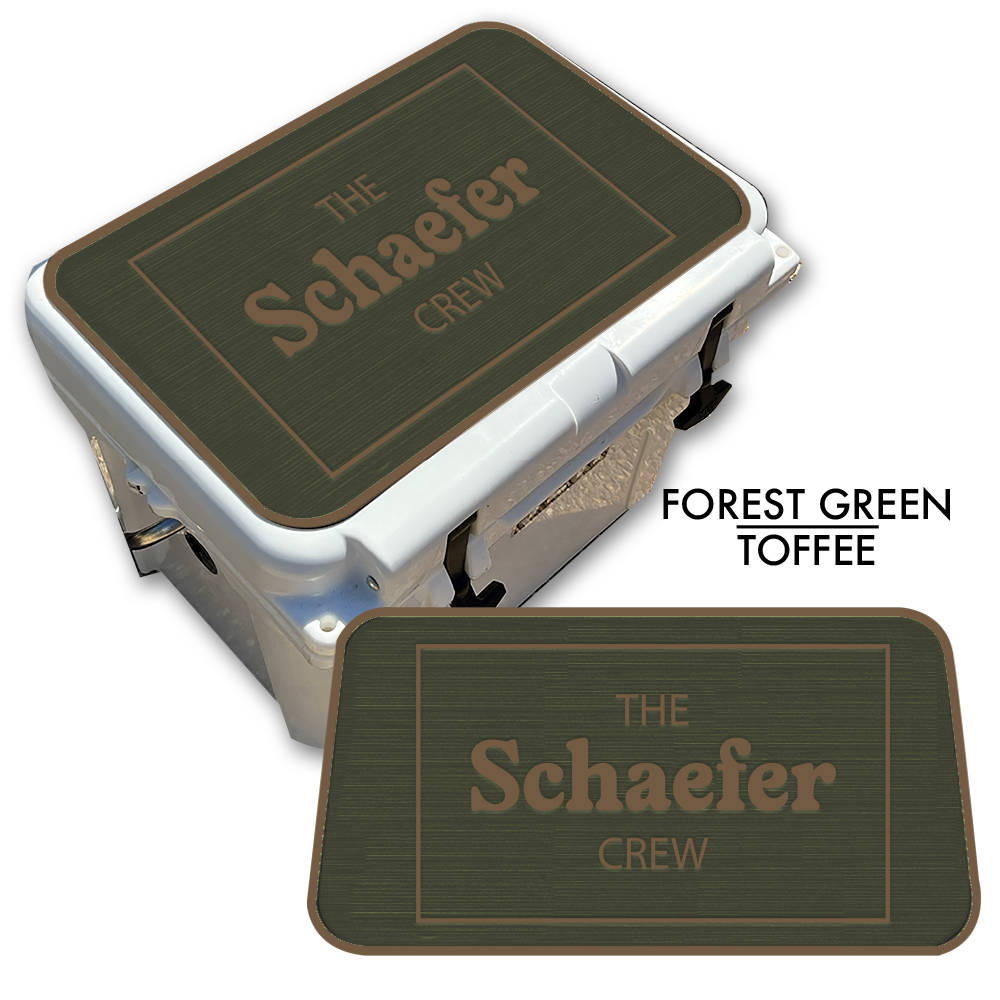 Custom Cooler Top Pad The Crew