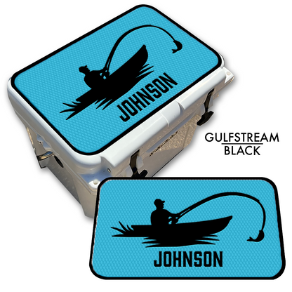 Fisherman - Cooler Pad Top with Name