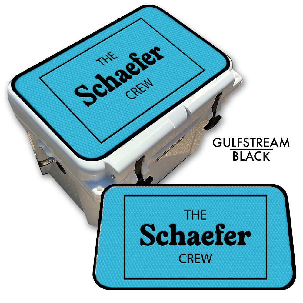 Custom Cooler Top Pad The Crew