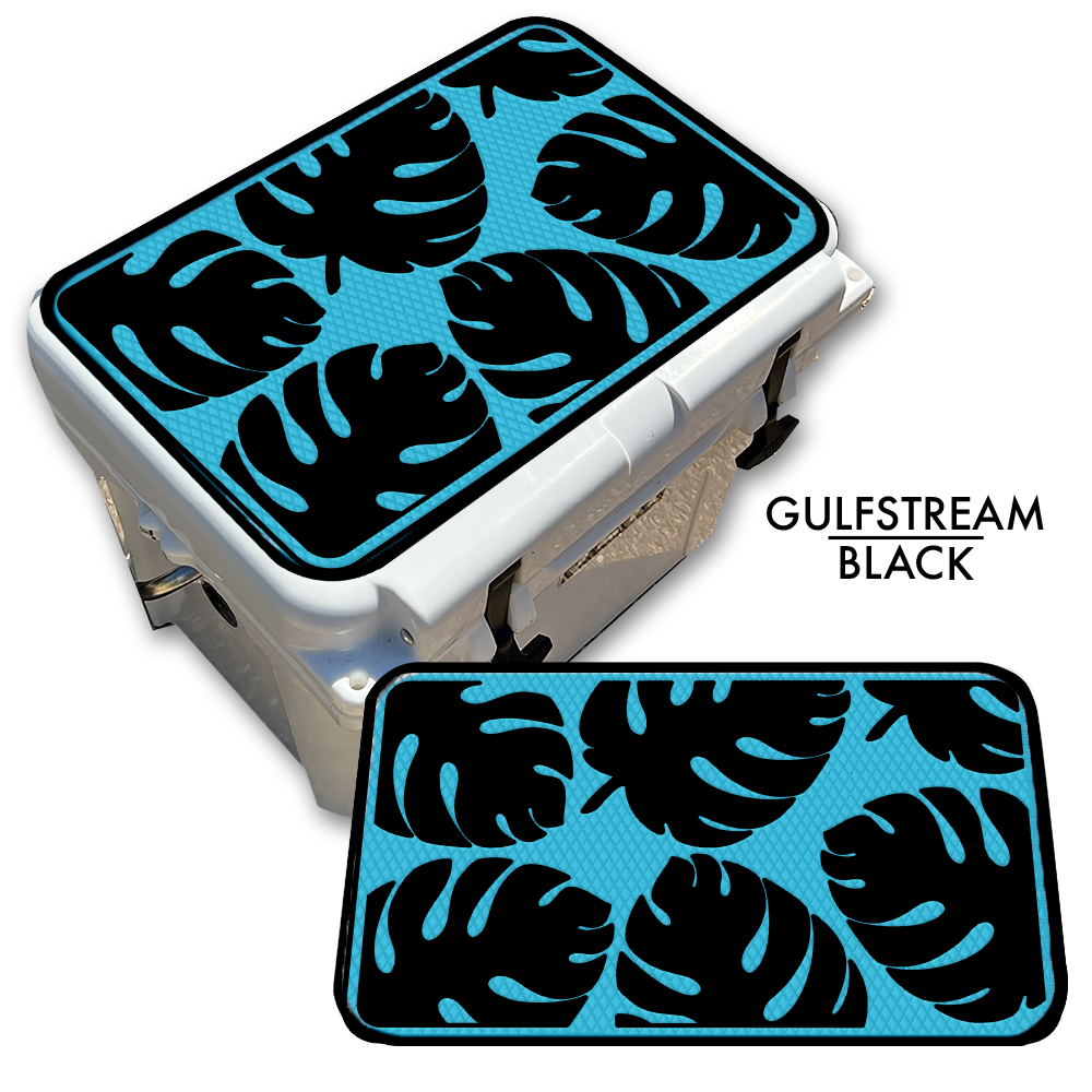 Palm Leaf Print Pattern - Cooler Pad Top