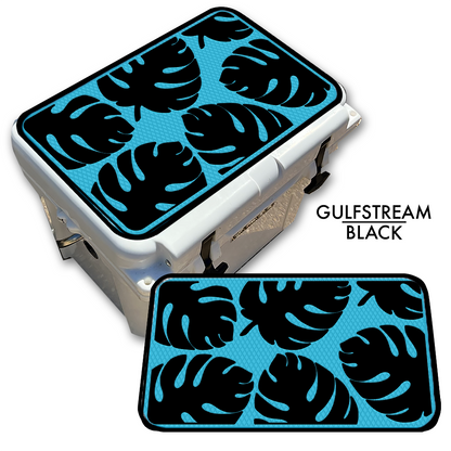 Palm Leaf Print Pattern - Cooler Pad Top