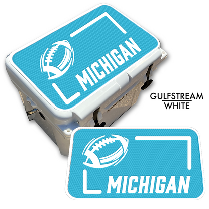 Michigan Football State Pride - Cooler Pad Top