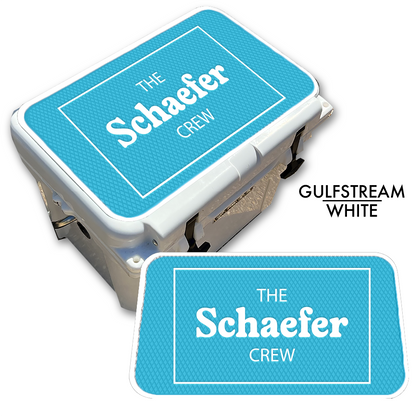 Custom Cooler Top Pad The Crew