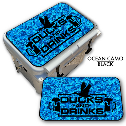 Ducks & Drinks - Cooler Pad Top