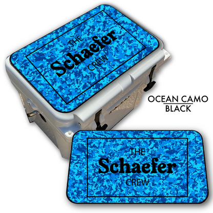 Custom Cooler Top Pad The Crew