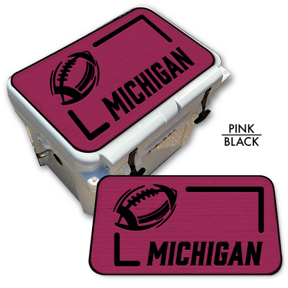 Michigan Football State Pride - Cooler Pad Top