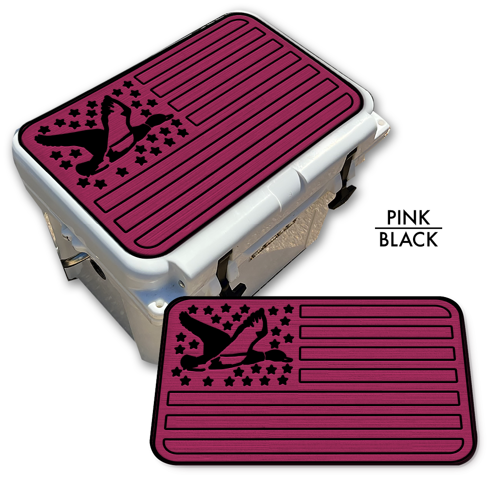 Duck American Flag - Cooler Pad Top