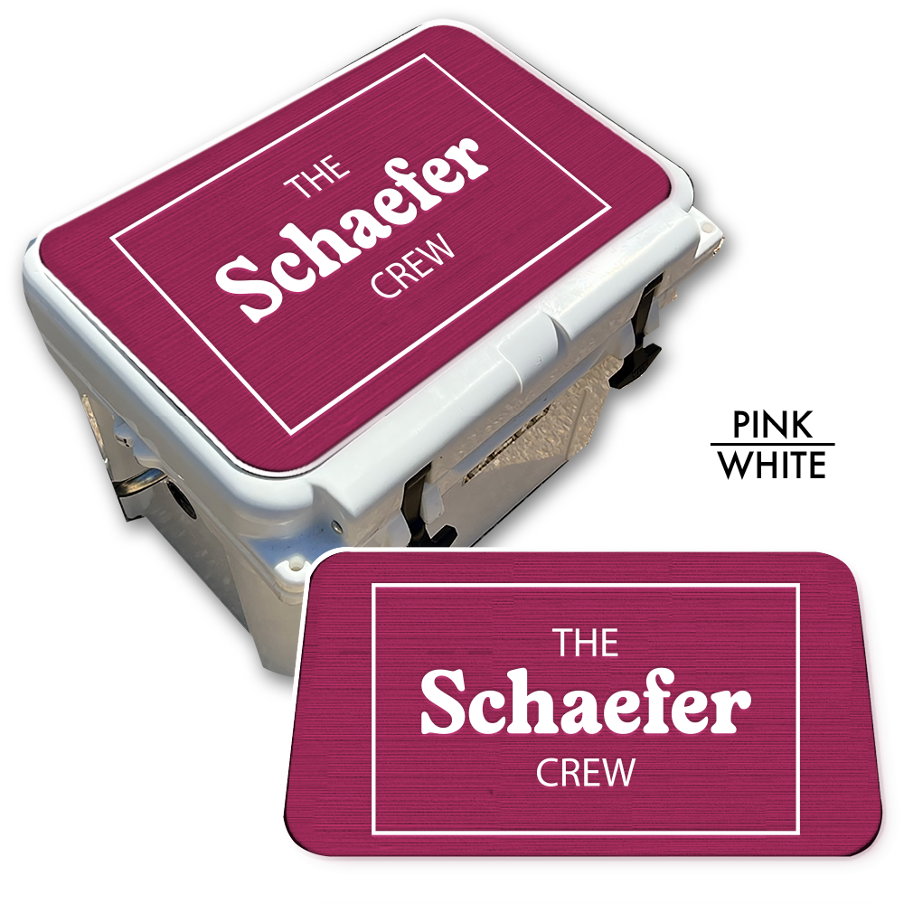 Custom Cooler Top Pad The Crew