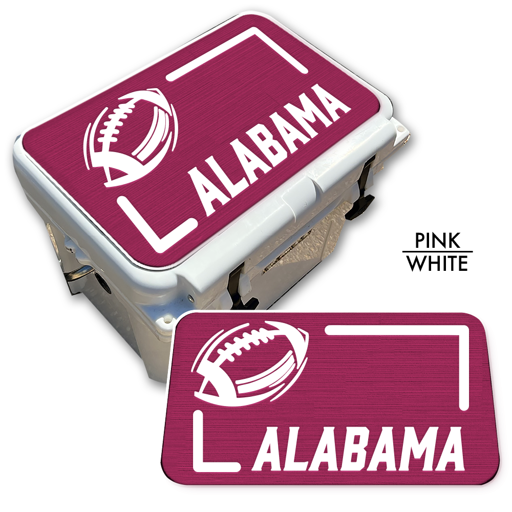 Alabama Football State Pride - Cooler Pad Top