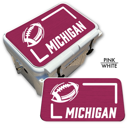 Michigan Football State Pride - Cooler Pad Top