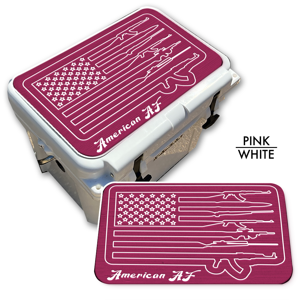 American AF American Flag - Cooler Pad Top