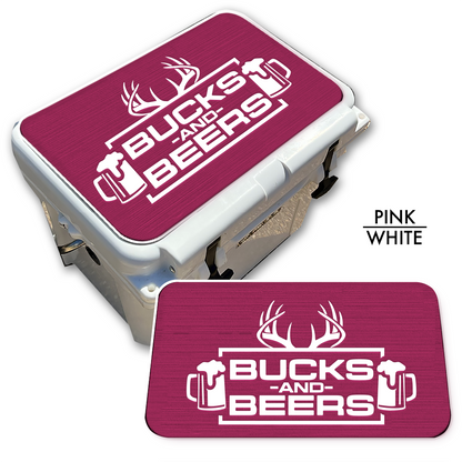 Bucks & Beers - Cooler Pad Top