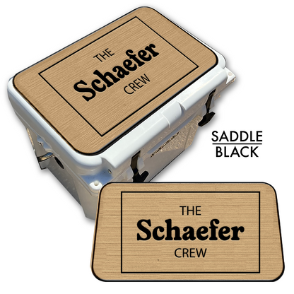Custom Cooler Top Pad The Crew