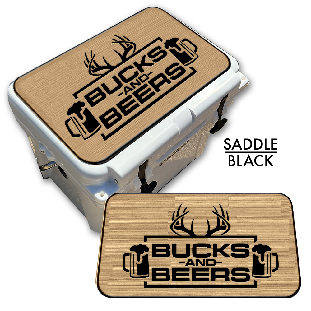 Bucks & Beers - Cooler Pad Top