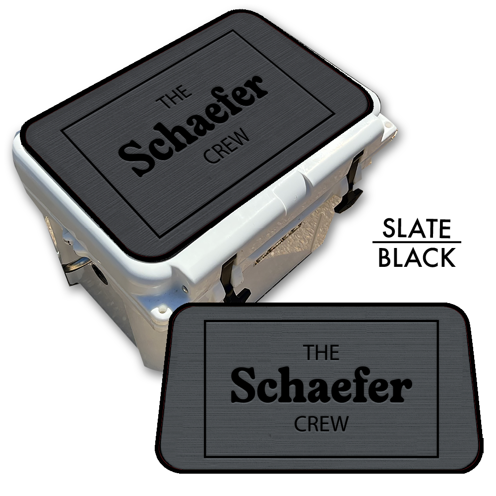 Custom Cooler Top Pad The Crew