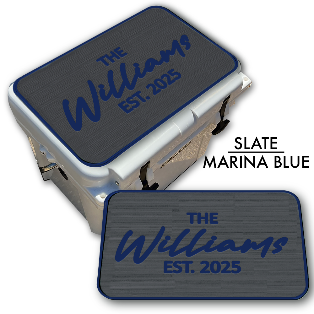 Custom Name - Cooler Top Pad - Establish & Year