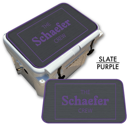 Custom Cooler Top Pad The Crew