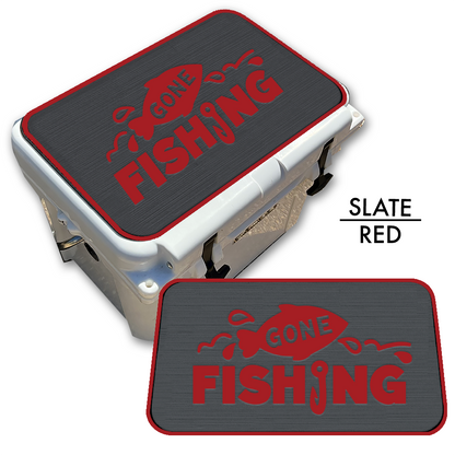 Gone Fishing - Cooler Pad Top