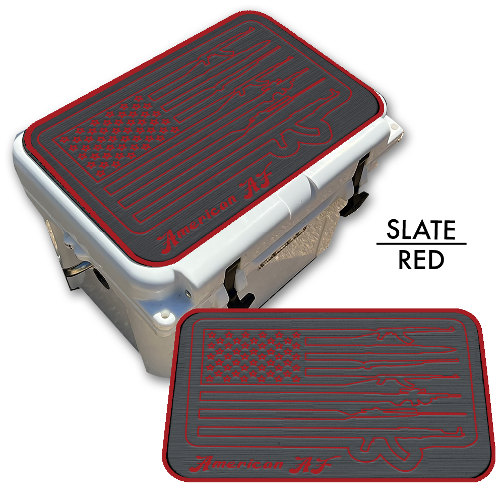 American AF American Flag - Cooler Pad Top