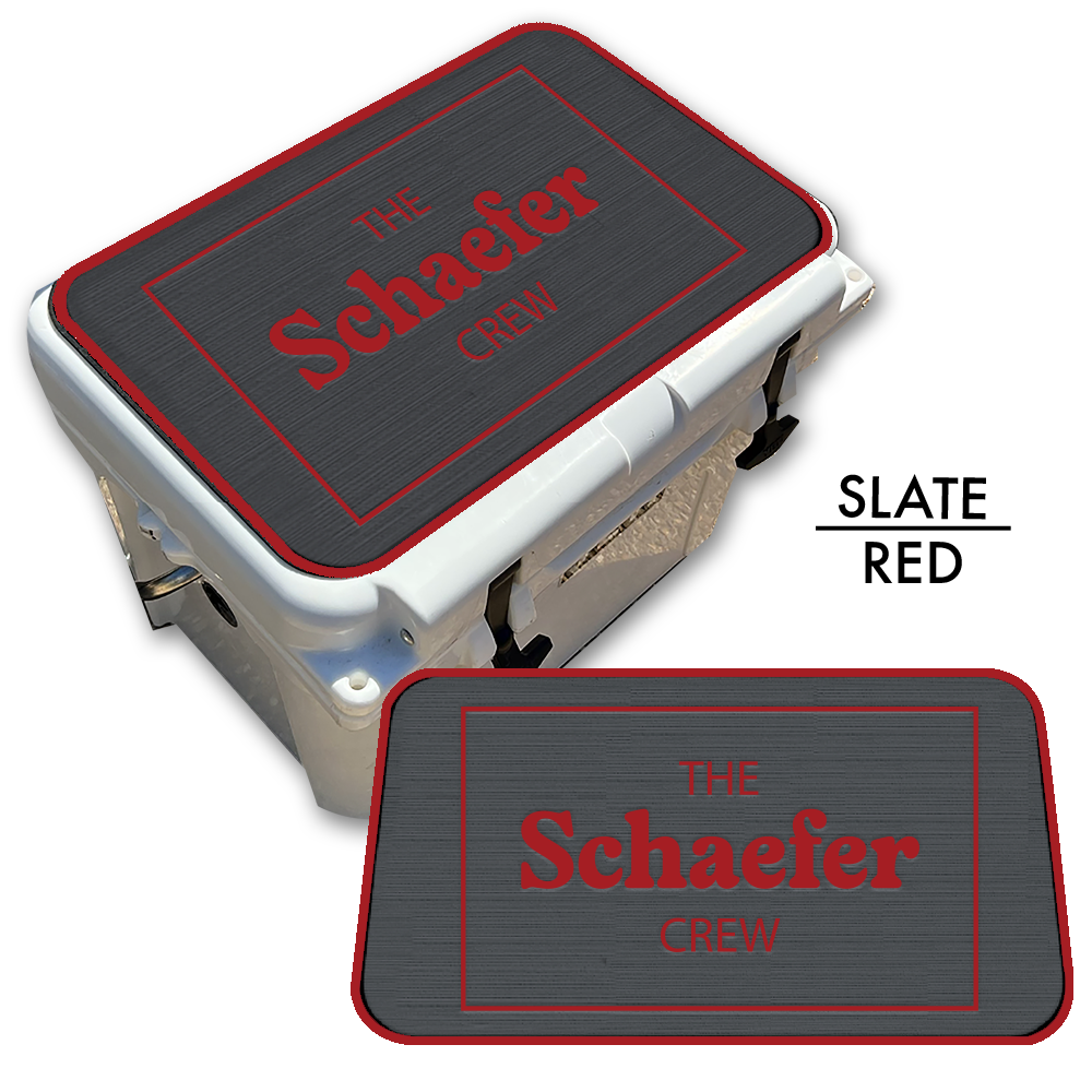 Custom Cooler Top Pad The Crew