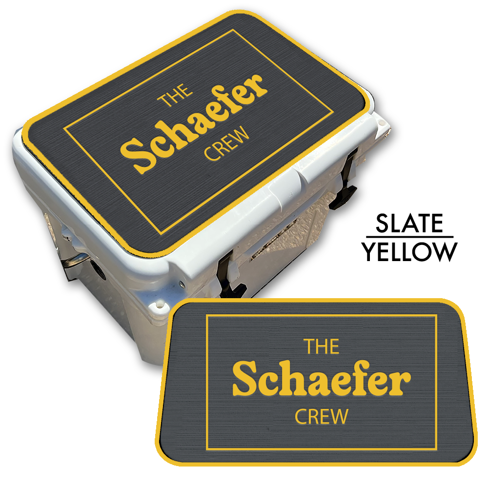 Custom Cooler Top Pad The Crew