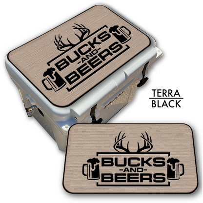 Bucks & Beers - Cooler Pad Top