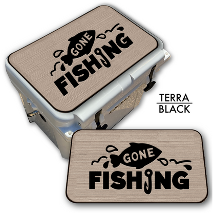 Gone Fishing - Cooler Pad Top