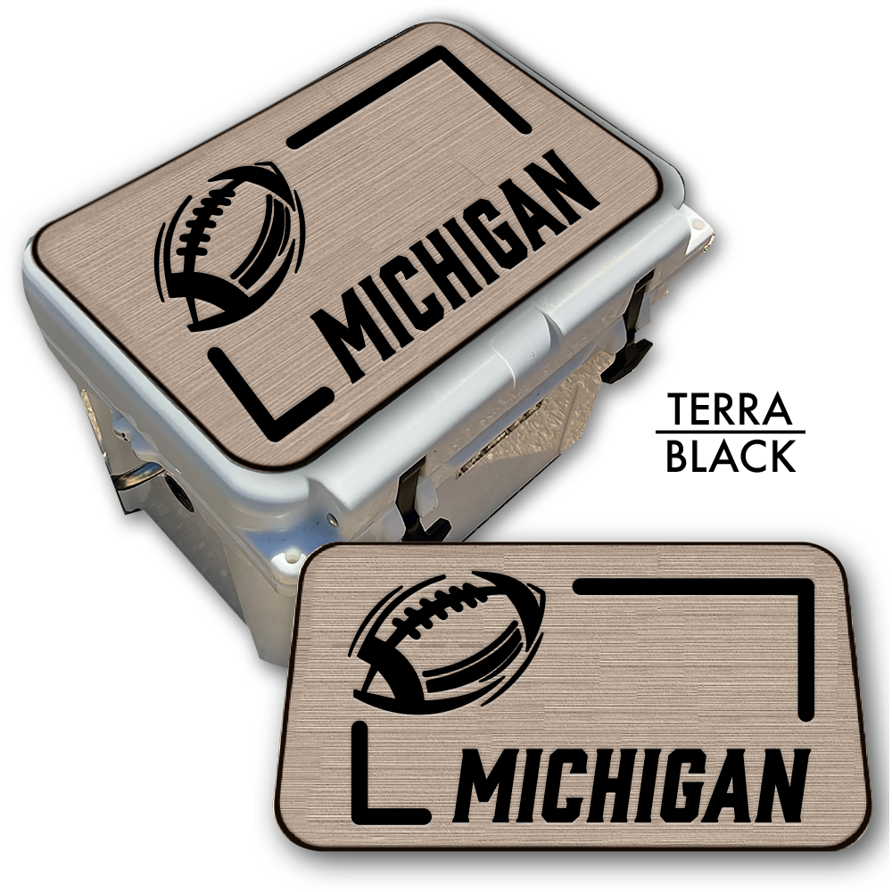 Michigan Football State Pride - Cooler Pad Top