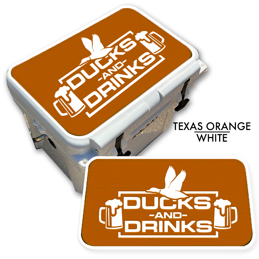 Ducks & Drinks - Cooler Pad Top