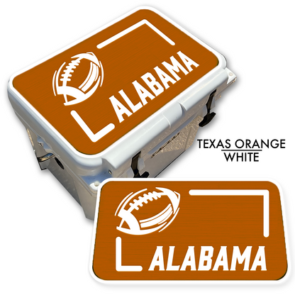 Alabama Football State Pride - Cooler Pad Top