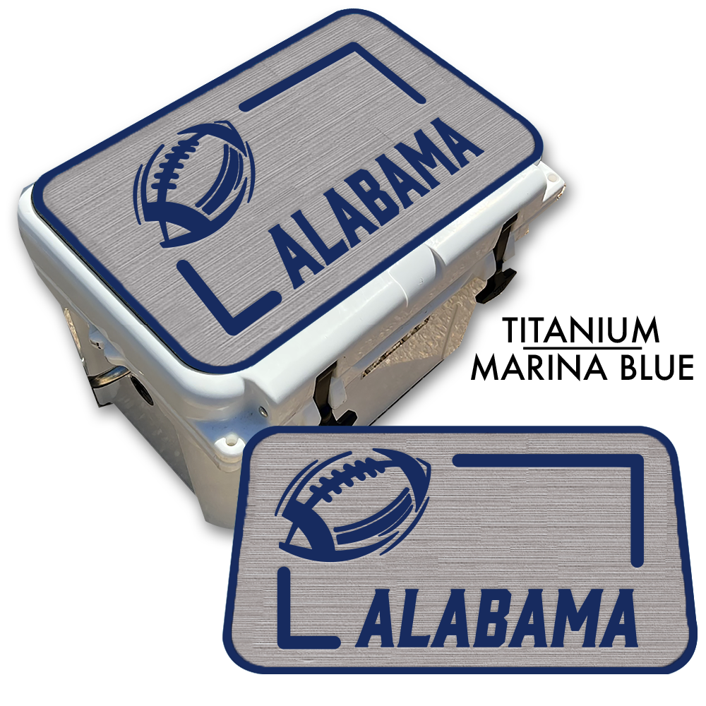 Alabama Football State Pride - Cooler Pad Top