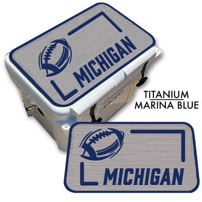 Michigan Football State Pride - Cooler Pad Top