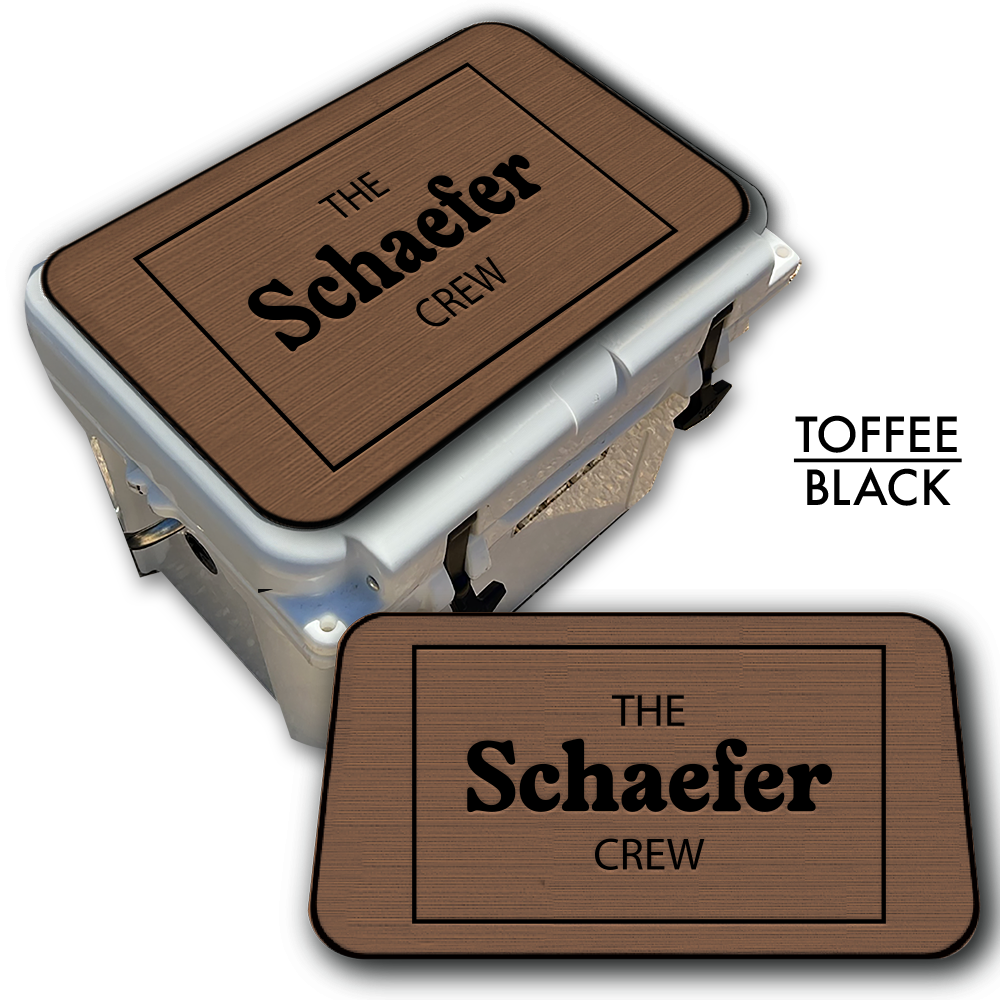 Custom Cooler Top Pad The Crew