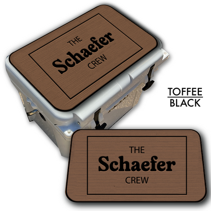 Custom Cooler Top Pad The Crew