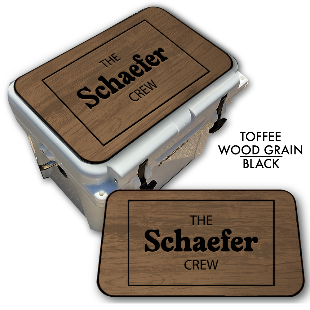Custom Cooler Top Pad The Crew