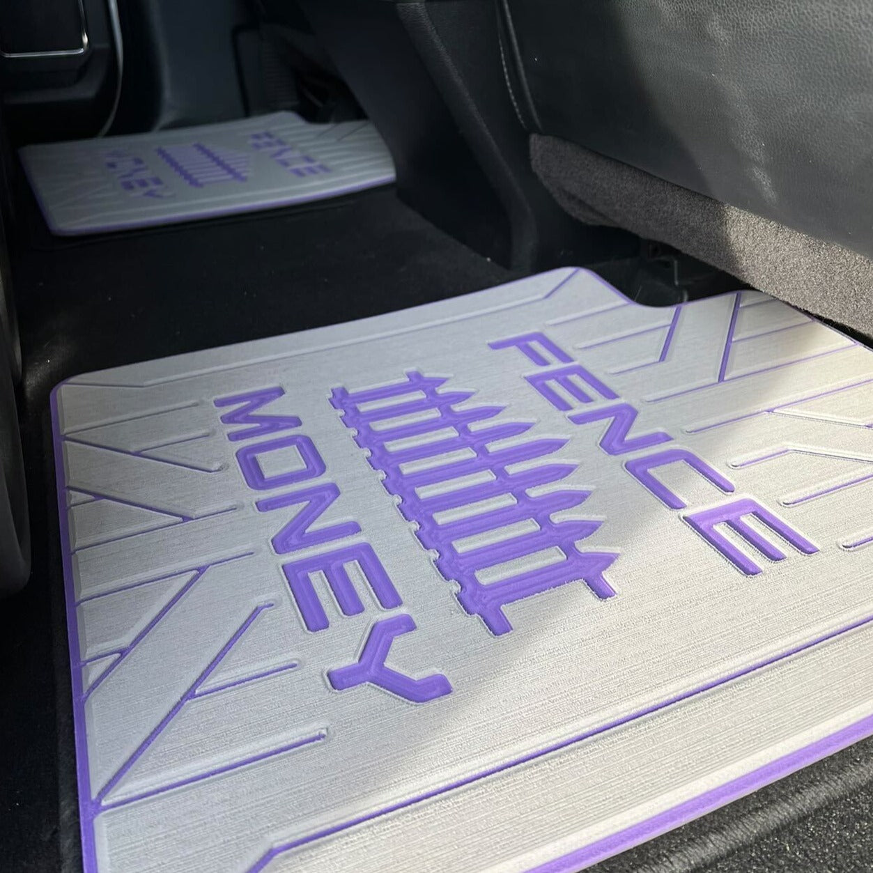 Custom truck clearance floor mats